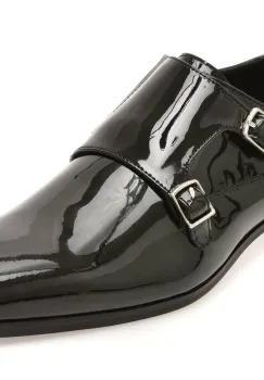 Pantofi eleganti ALDO negri, RICARDO 001, din piele naturala lacuita imagine