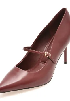Pantofi eleganti ALDO rosii, 14053620, din piele naturala imagine