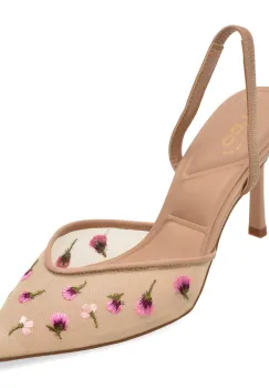 Pantofi eleganti ALDO roz, CAROLLINA 693, din material textil imagine