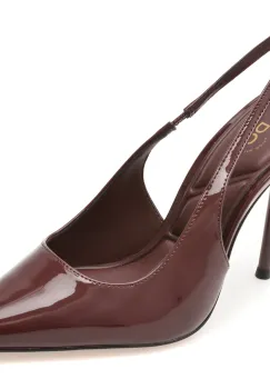 Pantofi eleganti ALDO visinii, PUCKERUP 601, din piele ecologica lacuita imagine