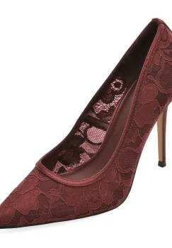 Pantofi eleganti ALDO visinii, STARRLA 601, din material textil imagine