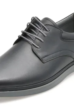 Pantofi eleganti BITE THE BULLET bleumarin, FL326, din piele naturala imagine