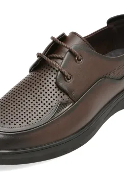 Pantofi eleganti BITE THE BULLET maro, 25T7239, din piele naturala imagine