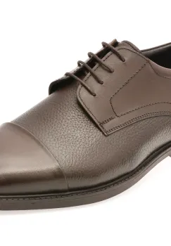 Pantofi eleganti BITE THE BULLET maro, FH2200, din piele naturala imagine