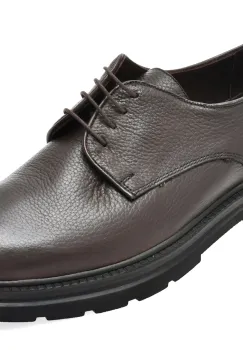Pantofi eleganti BITE THE BULLET maro, FH411, din piele naturala imagine
