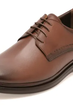 Pantofi eleganti BITE THE BULLET maro, FL500, din piele naturala imagine