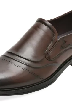 Pantofi eleganti BITE THE BULLET maro, T86191, din piele naturala imagine