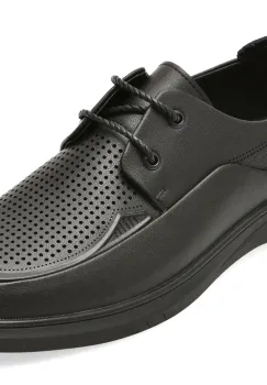 Pantofi eleganti BITE THE BULLET negri, 25T7239, din piele naturala imagine