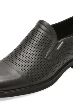 Pantofi eleganti BITE THE BULLET negri, 71011, din piele naturala imagine