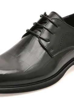 Pantofi eleganti BITE THE BULLET negri, 89622, din piele naturala imagine