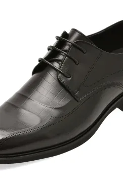 Pantofi eleganti BITE THE BULLET negri, 89625, din piele naturala imagine