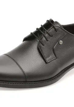 Pantofi eleganti BITE THE BULLET negri, BRL918, din piele naturala imagine