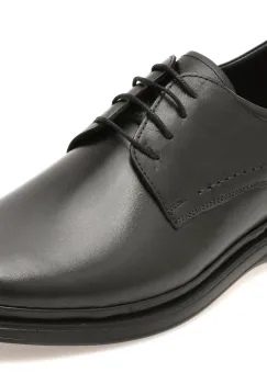 Pantofi eleganti BITE THE BULLET negri, FL500, din piele naturala imagine
