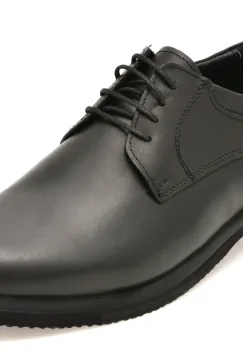 Pantofi eleganti BITE THE BULLET negri, RZ004, din piele naturala imagine