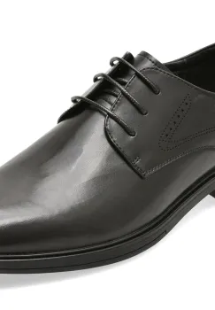 Pantofi eleganti BITE THE BULLET negri, T86232, din piele naturala imagine