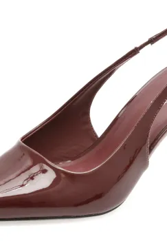Pantofi eleganti CALL IT SPRING visinii, SOLLENNE 601, din piele ecologica lacuita imagine