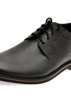 Pantofi eleganti CLARKS negri, ATTICUS LT LACE, din piele naturala imagine