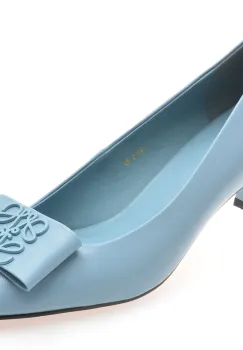 Pantofi eleganti EPICA albastri, H03, din piele naturala imagine