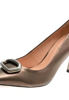 Pantofi eleganti EPICA argintii, 1175878, din piele naturala imagine