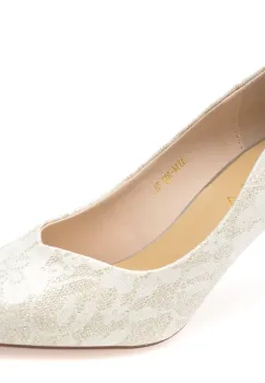 Pantofi eleganti EPICA argintii, 1314102, din piele ecologica imagine