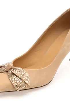 Pantofi eleganti EPICA aurii, 65057, din piele naturala imagine