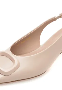 Pantofi eleganti EPICA bej, HF1576, din piele naturala imagine
