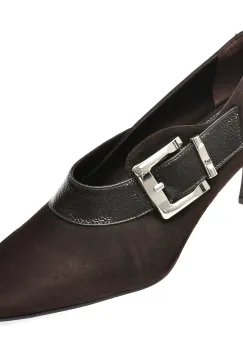 Pantofi eleganti EPICA maro, 1024171, din piele intoarsa imagine