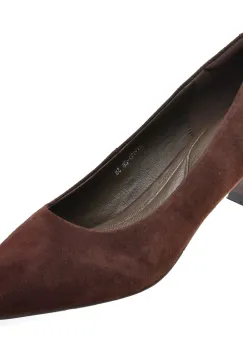 Pantofi eleganti EPICA maro, 11030, din piele intoarsa imagine