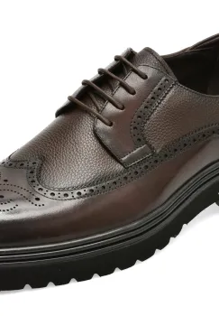 Pantofi eleganti EPICA maro, 18272, din piele naturala imagine