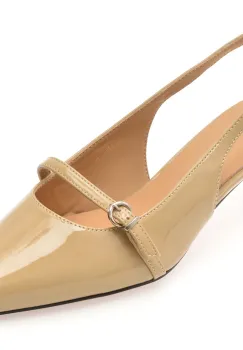 Pantofi eleganti EPICA maro, 26U2257, din piele ecologica lacuita imagine