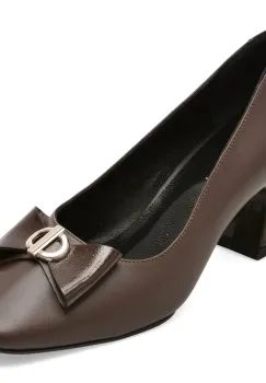 Pantofi eleganti EPICA maro, 619616, din piele naturala imagine