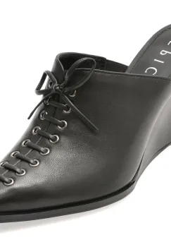 Pantofi eleganti EPICA negri, 1423, din piele naturala imagine