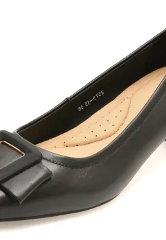 Pantofi eleganti EPICA negri, 2579, din piele naturala imagine