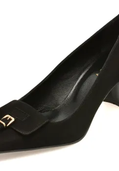 Pantofi eleganti EPICA negri, 274117, din piele intoarsa imagine