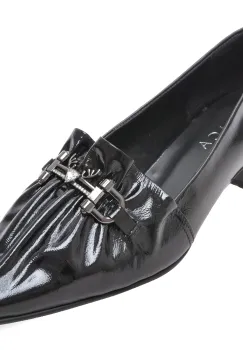 Pantofi eleganti EPICA negri, 354021, din piele naturala lacuita imagine