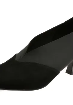 Pantofi eleganti EPICA negri, 3D7535, din piele intoarsa imagine