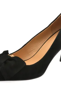 Pantofi eleganti EPICA negri, 5137, din piele intoarsa imagine