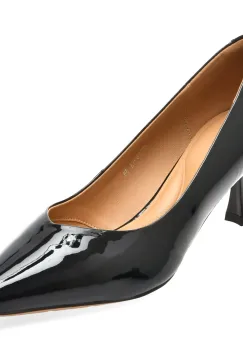 Pantofi eleganti EPICA negri, 5558, din piele naturala lacuita imagine