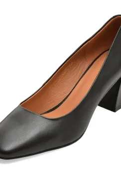 Pantofi eleganti EPICA negri, 6L87, din piele naturala imagine