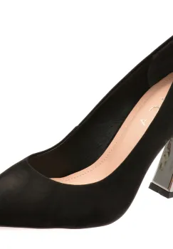 Pantofi eleganti EPICA negri, 9649835, din nabuc imagine
