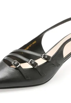 Pantofi eleganti EPICA negri, E268, din piele naturala imagine