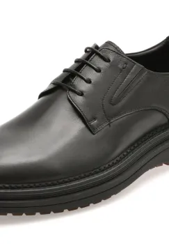 Pantofi eleganti EPICA negri, J3610, din piele naturala imagine