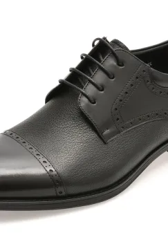 Pantofi eleganti EPICA negri, J3856, din piele naturala imagine
