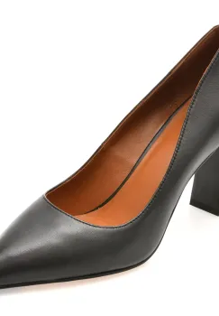 Pantofi eleganti EPICA negri, W1391, din piele naturala imagine