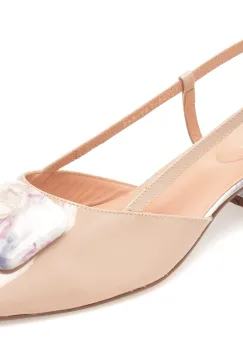 Pantofi eleganti EPICA nude, 1202845, din piele naturala imagine