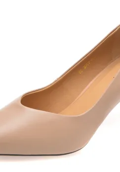 Pantofi eleganti EPICA nude, G09630, din piele naturala imagine