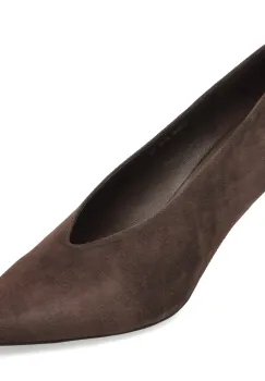Pantofi eleganti EPICA PREMIUM maro, 2638, din piele intoarsa imagine