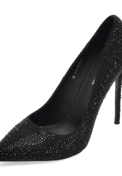 Pantofi eleganti EPICA PREMIUM negri, 2317215, din piele intoarsa imagine