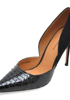 Pantofi eleganti EPICA PREMIUM negri, 2466, din piele naturala imagine