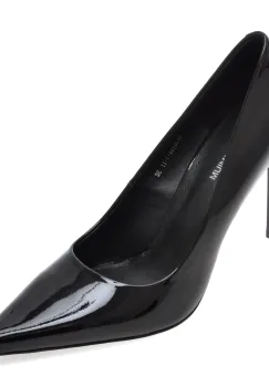 Pantofi eleganti EPICA PREMIUM negri, 26155, din piele naturala lacuita imagine
